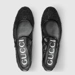 Gucci Women’s GG crystal ballet flat - Image 4
